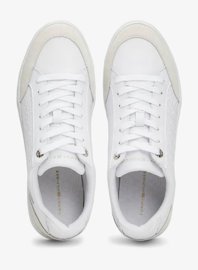 تومي هيلفيغر حذاء سنيكرز مونوغرام