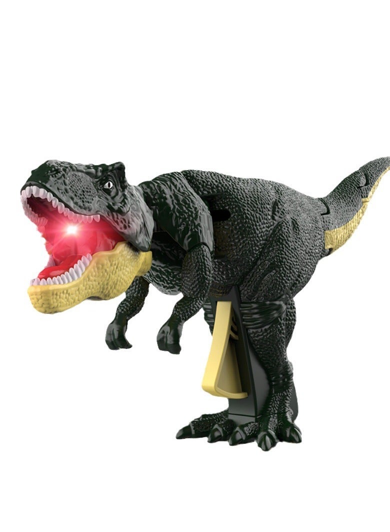 general Funny Shaking Dinosaur Toys Simulated Animal Models Movable Tyrannosaurus Rex Model Dinosaur Toys Kids Stamping Toys Dinosaur Ornaments Toys Birthday Gifts - Image 1