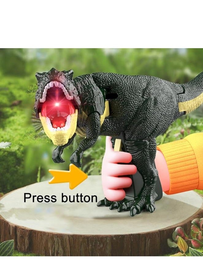 general Funny Shaking Dinosaur Toys Simulated Animal Models Movable Tyrannosaurus Rex Model Dinosaur Toys Kids Stamping Toys Dinosaur Ornaments Toys Birthday Gifts - Image 2