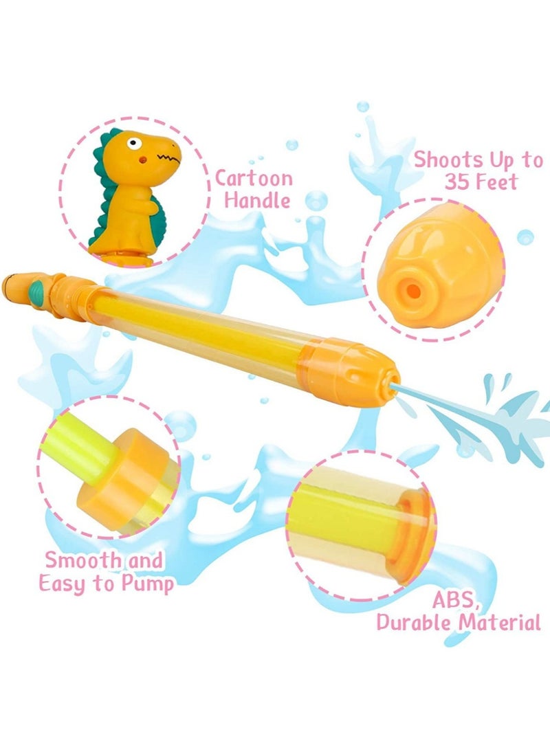 6 Pcs Unicorn Water Blaster Soaker Gun,Water Spray Gun, Water Gun, High Pressure Pull-Out Sprinkler, Water Guns, Water Cannon Water Toy, Kids Water Gun, Water Jet for Kids, Long Range Water Blaster Foam Guns  - Image 3