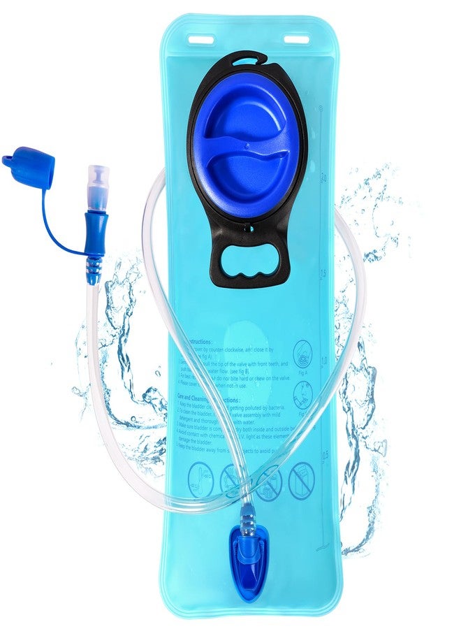 MIYCOO Hydration Bladder, 2L Leak Proof Water Bladder for Hiking Backpack, BPA Free Wide Opening Water Reservoir Bag for Camping, Running, Cycling, Climbing - Image 1