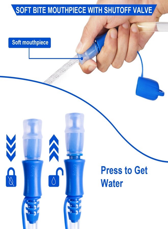 MIYCOO Hydration Bladder, 2L Leak Proof Water Bladder for Hiking Backpack, BPA Free Wide Opening Water Reservoir Bag for Camping, Running, Cycling, Climbing - Image 4