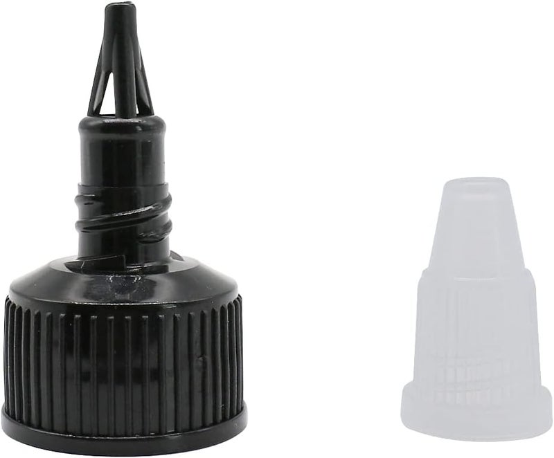 SHIELD PLUS Empty Bottles Pet Liquid Bottle, squeeze bottle,dropper, dispensing bottle,1oz Bottles, Laboratory wash Bottle, drip Bottle, Tattoo Ink, Watercolor Pigment Bottle(30ml) (PACK OF 8) - Image 4