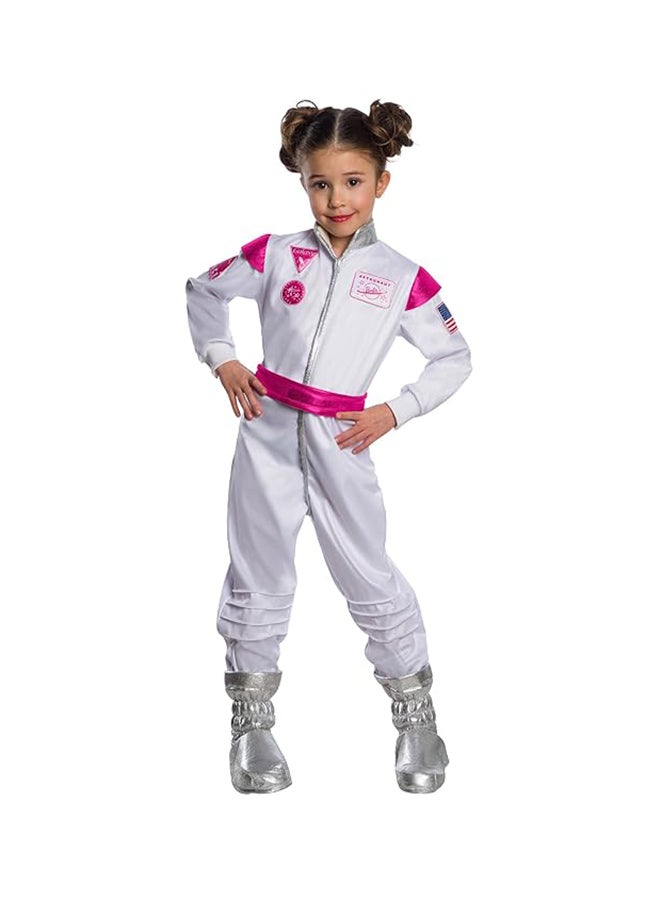 Rubies Barbie Astronaut Costume for Kids - Child's Size Medium (5-6 Years) - Image 1