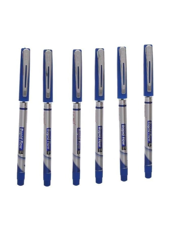 روتو قلم الجاف RAPID  ROTO  سن ابرة  ٠.٧ ملي لون الحبر أزرق  العلبة : ١٢ قلم - Image 2