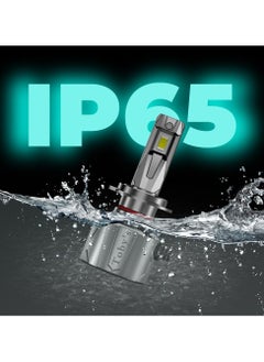Toby's Toby's New Launch 2024 Upgraded U8 LED Headlight with 150W/Pair Power 15000LM/Pair Lumens, Color Temperature 6500K Plug and Play, Non-Polarity, Fog Headlight (9005/9006)  - Image 3