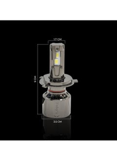 Toby's Toby's New Launch 2024 Upgraded U8 LED Headlight with 150W/Pair Power 15000LM/Pair Lumens, Color Temperature 6500K Plug and Play, Non-Polarity, Fog Headlight (9005/9006)  - Image 5