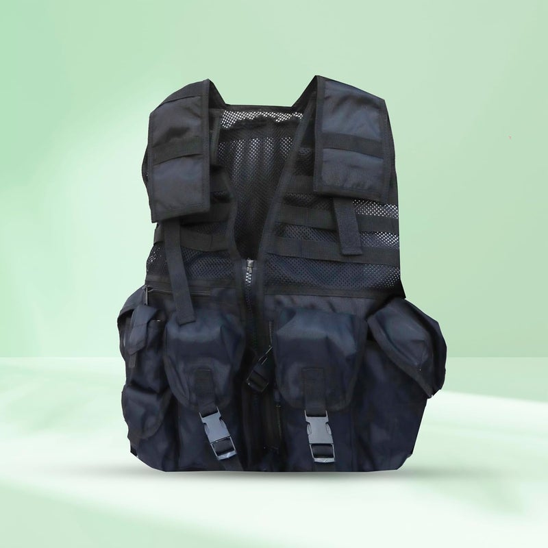 AZAD سترة تكتيكية للجيش مع منظم للأشياء وجيوب - Image 5