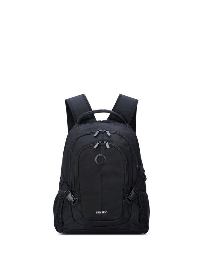 DELSEY Paris Element Navigator 15.6" Laptop Protection 2 Compartment Backpack - Black  - Image 1
