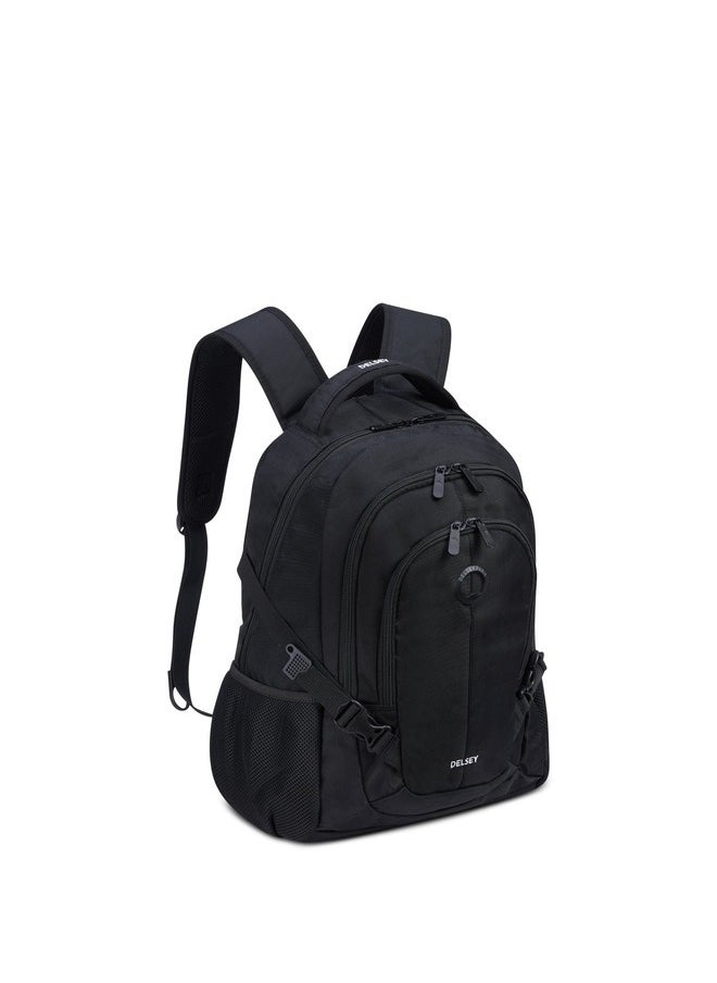 DELSEY Paris Element Navigator 15.6" Laptop Protection 2 Compartment Backpack - Black  - Image 2