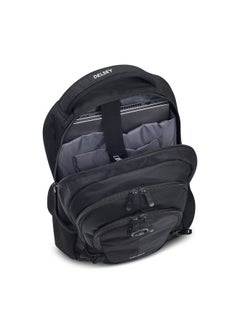 DELSEY Paris Element Navigator 15.6" Laptop Protection 2 Compartment Backpack - Black  - Image 4