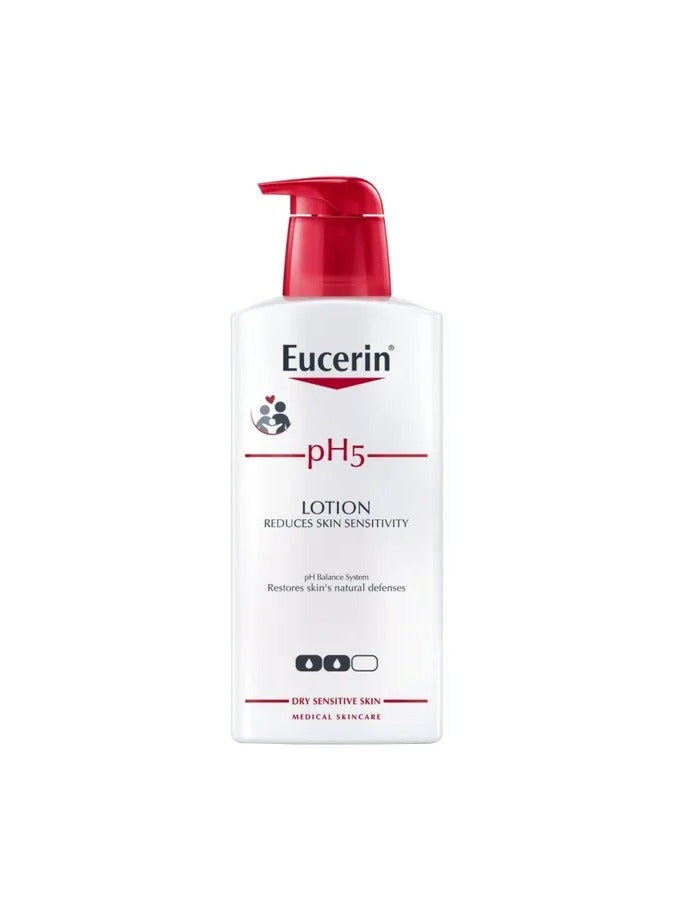 Eucerin pH5 Skin Protection Moisturizing Body Lotion for Dry & Sensitive Skin, 400ml
