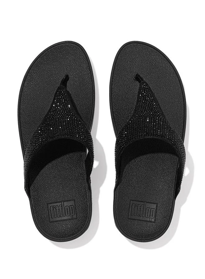 Fitflop  LULU CRYSTAL EMBELLISHED TOE-POST SANDALS for Women | Best Price UAE