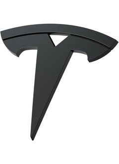 Spigen Front Emblem Logo Full Cover for Tesla Model 3 2025 / 2024 Refresh (Highland) - Black 