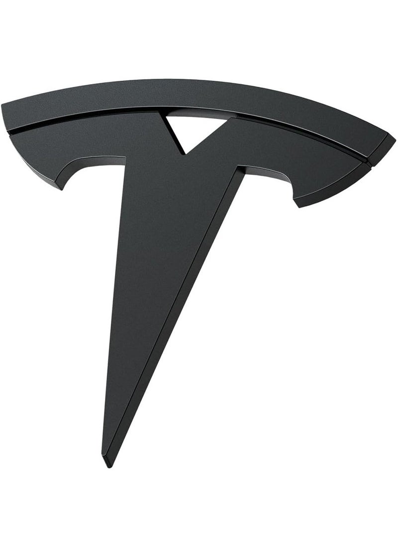 Spigen Front Emblem Logo Full Cover for Tesla Model 3 2025 / 2024 Refresh (Highland) - Black 