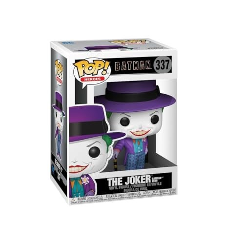 Funko Pop Heroes Batman 1989The Joker with Hat Styles May Vary DC Comics Collectable Vinyl Figure Gift Idea Official Merchandise Toys for Kids Adults Superheroes Fans - Image 1