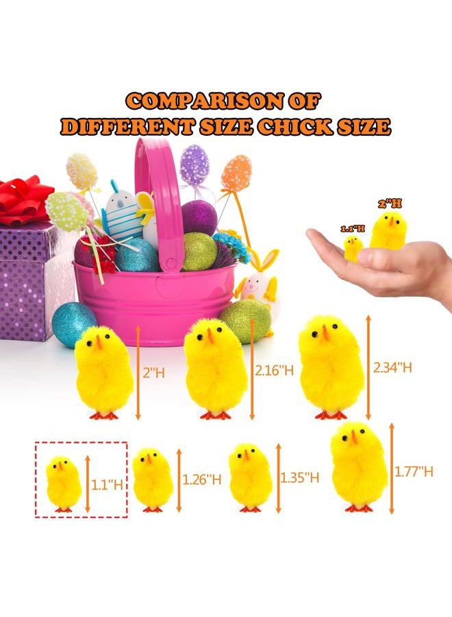 DearSun Set of 24pcs, Adorable Easter Animal Family, Lovely Pom poms Decoration Easter Cute Bunny Lamb Pig Designs - Image 3