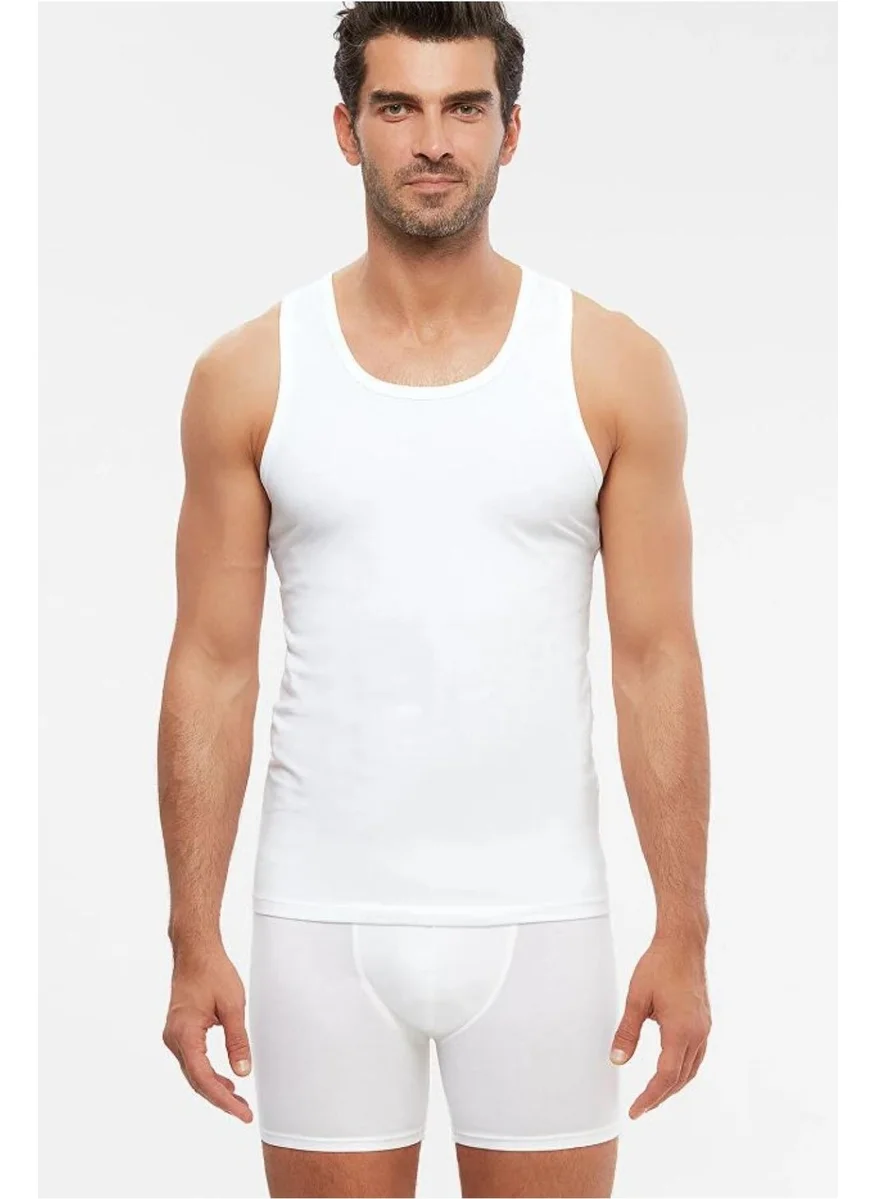 KOM 2-Pack White Basic Men's Undershirt