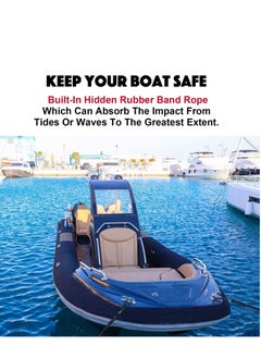 Generic Bungee Dock Line Boat Ropes for Docking Mooring Rope with Stainless Steel Clip Accessories Boats PWC, Built in Snubber, Kayak, Watercraft,SeaDoo,Jet Ski, Pontoon, Canoe, Power 2-Pack  - Image 5
