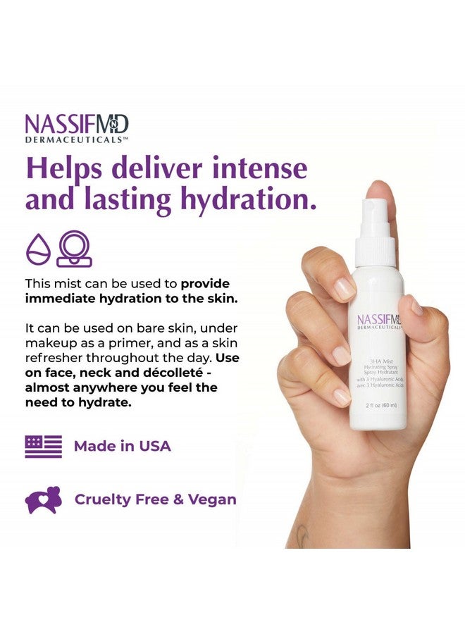 NASSIF MD 3HA Instant Hydrating Facial Mist, 4 Fl Oz - Image 5