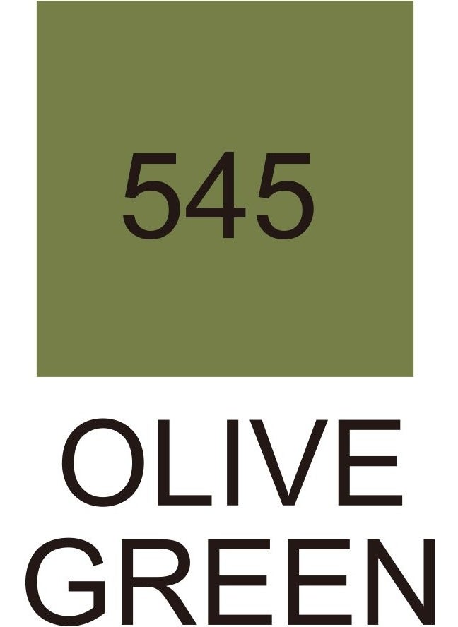 Zig Kurecolor KC3000 Twin S Marker Pen 544-545 Olive Green  - Image 3