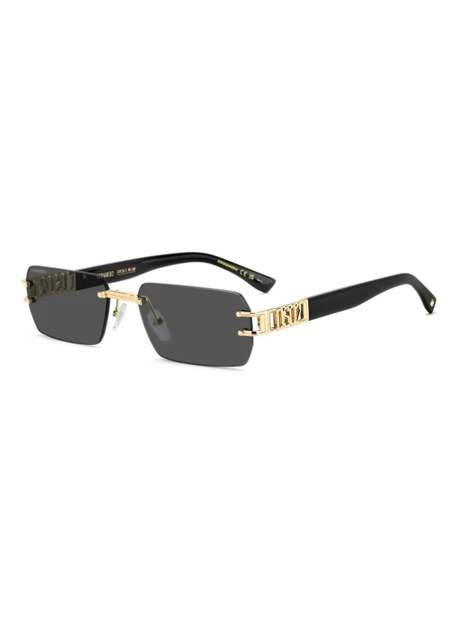 Dsquared2 DSQUARED2 D2 0189/S Sunglasses Gold Rectangular