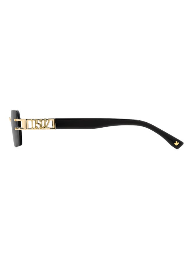DSQUARED2 D2 0189/S Sunglasses Gold Rectangular - Image 4