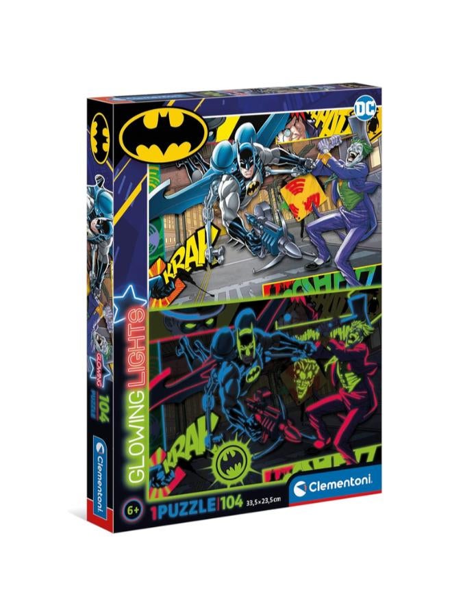 كلمينتوني لغز باتمان المتوهج - 104 قطعة