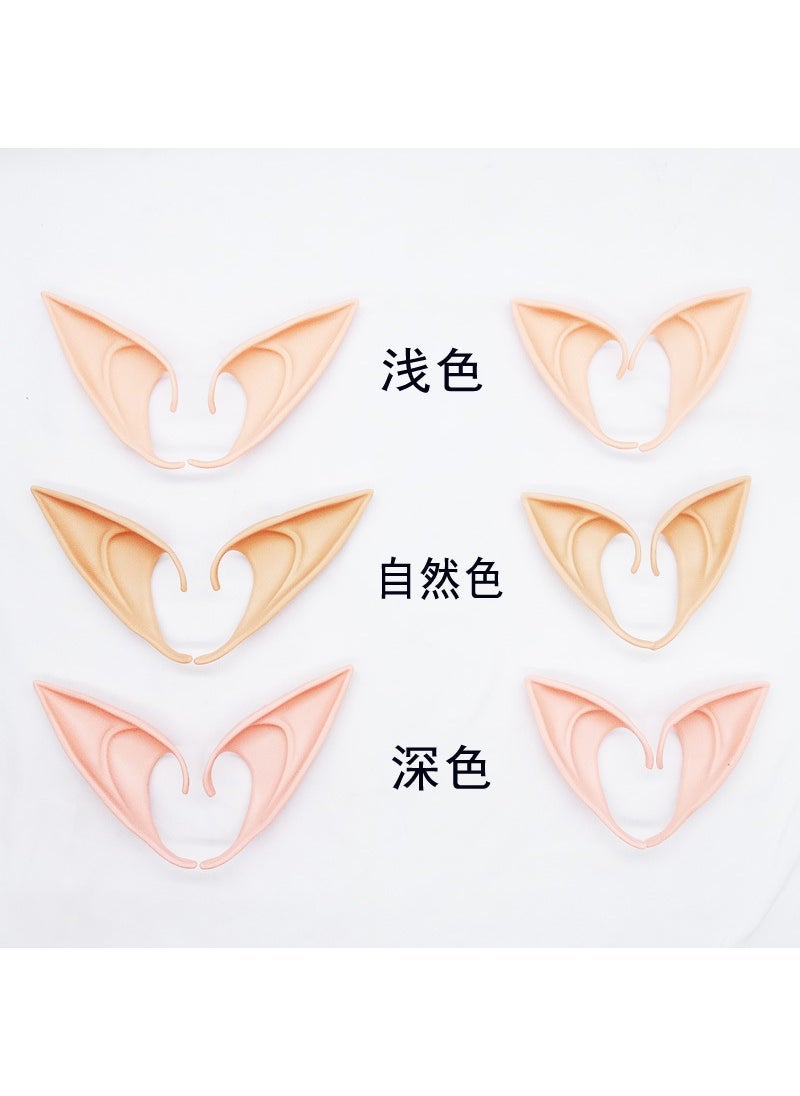 Pixie Elf Ears Costume Props for  Natural color