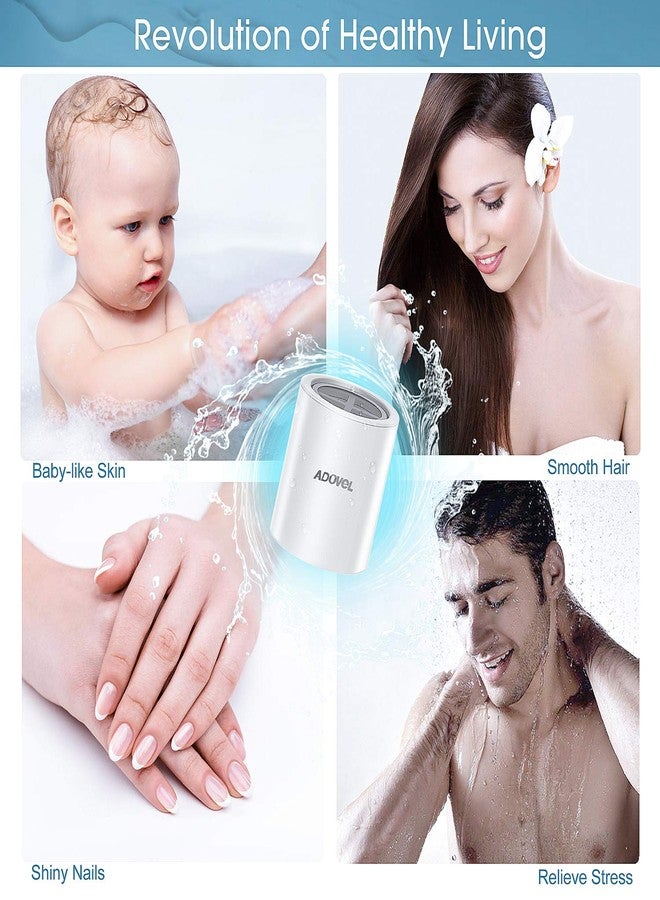 ADOVEL Universal Shower Filter Replacement Cartridge, 15 stage, High Output, With Effective KDF, Vitamin C, Removing Chlorine, Heavy Metals, Sulfur Odor, Pack of 2 - Image 4