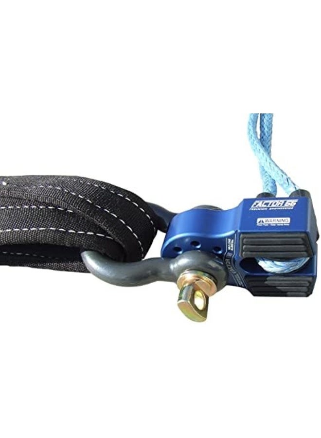 Factor 55 FLATLINK Winch Shackle Mount - Blue - Image 3