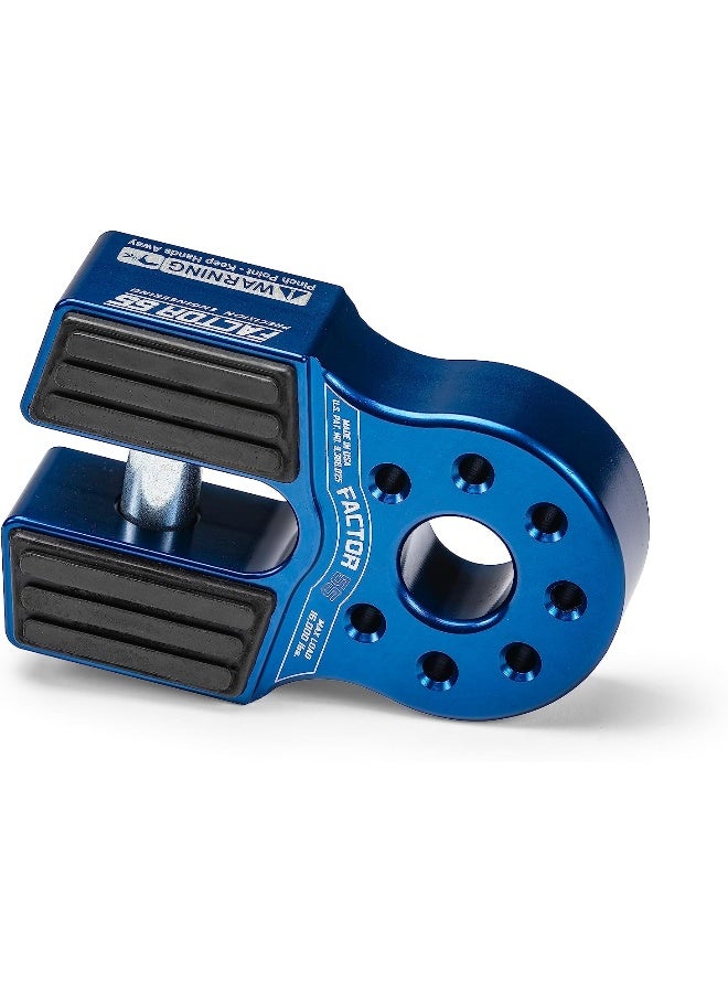 Factor 55 FLATLINK Winch Shackle Mount - Blue - Image 1