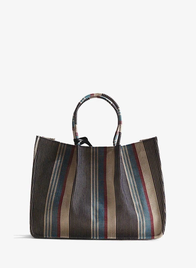 H&M Jacquard-weave tote bag