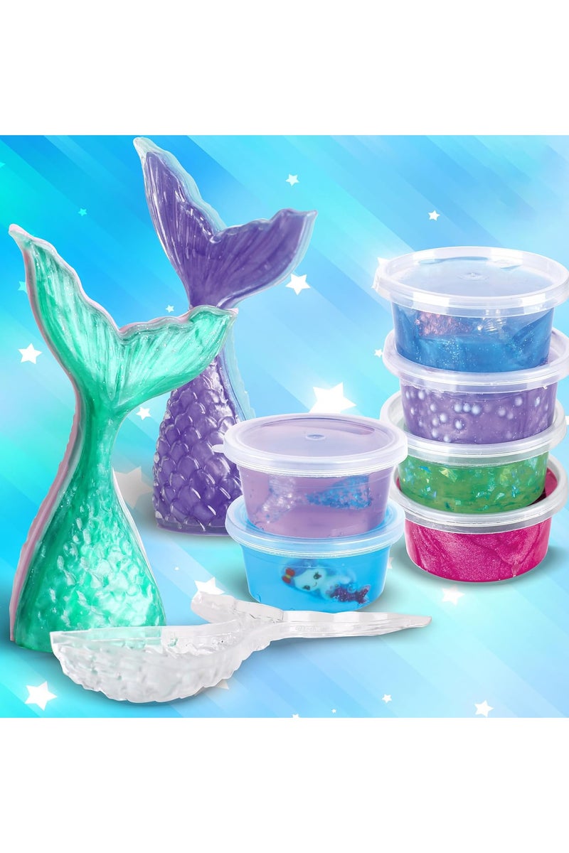 SIMDOW DIY Slime Kit for Kids-Non-Sticky,Soft & Scented to Make Cloud Slime, Foam Slime, Butter Slime, Mermaid Slime & Candy Slime with Charms – Stress Relief Party Favors & Great Gift Idea - Image 5