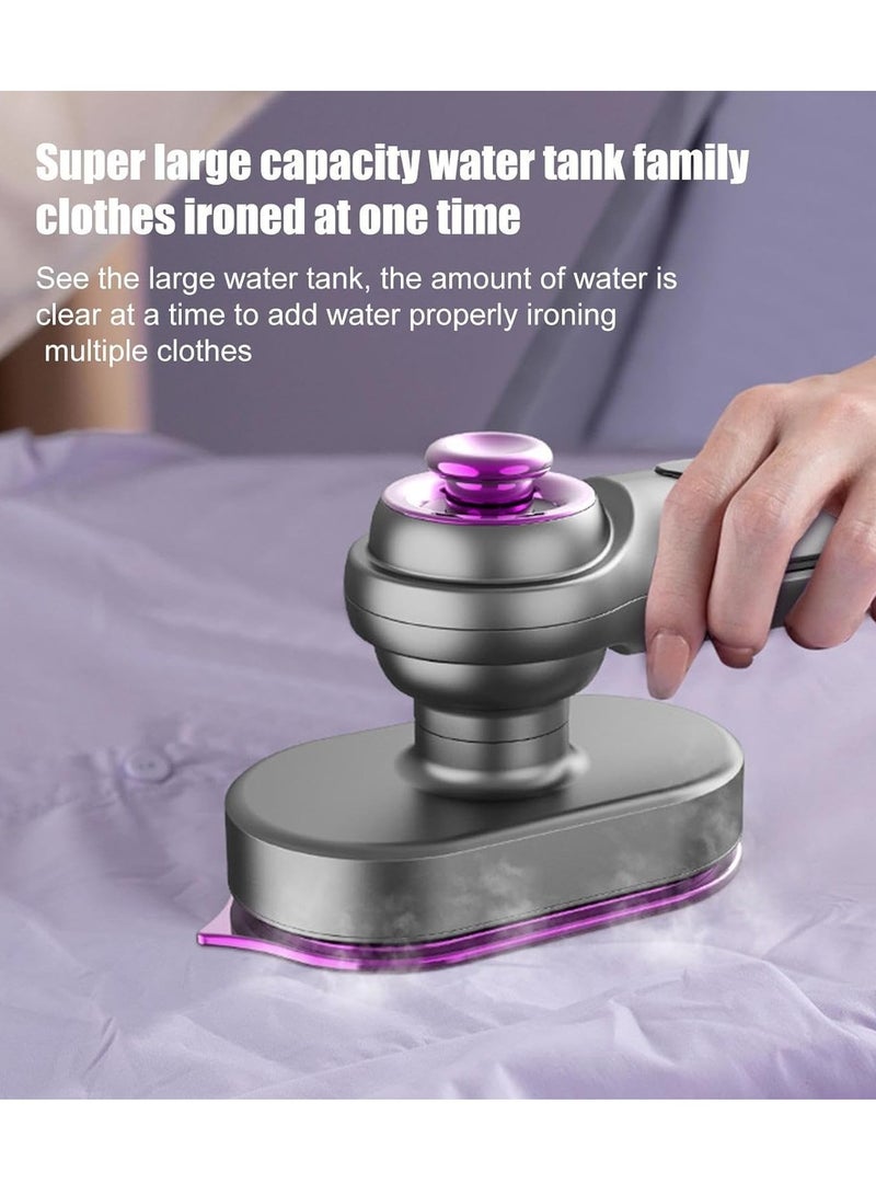 Steam Iron For Clothes,Steamer Iron With Non-Stick Soleplate And 90° Rotatable Handle Garment Steamer For Household And Portable Use Clothing easy-to-carry Steam burst, Portable electric steam - Image 3