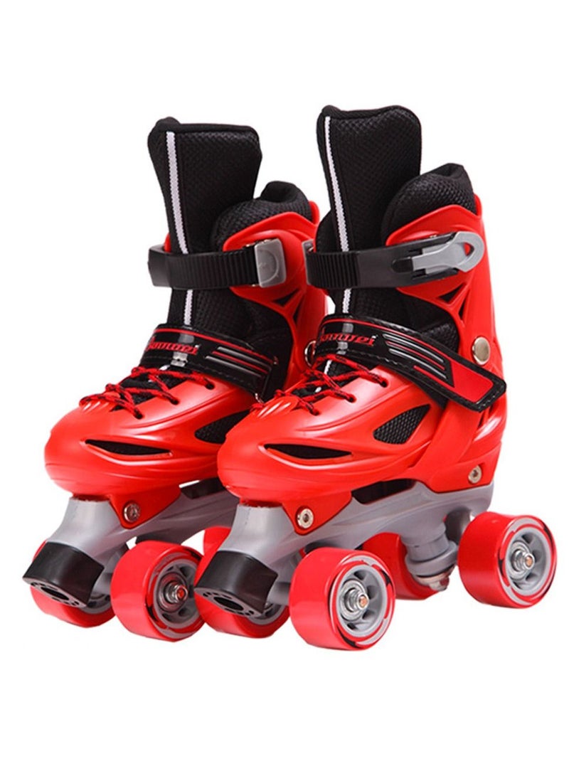 GT-Wheel Adjustable Skating Shoes For Kids, Size S (31-34)EU
