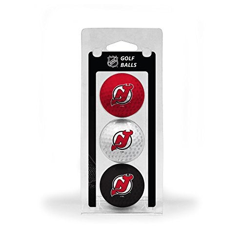 Team Golf NHL New Jersey Devils 3 Golf Ball Pack Regulation Size Golf Balls, 3 Pack, Full Color Durable Team Imprint - Image 3
