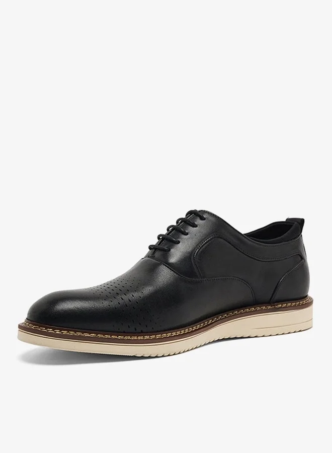 هاش بابيز HUSH PUPPIES MENS BLACK Lace Up Sneaker