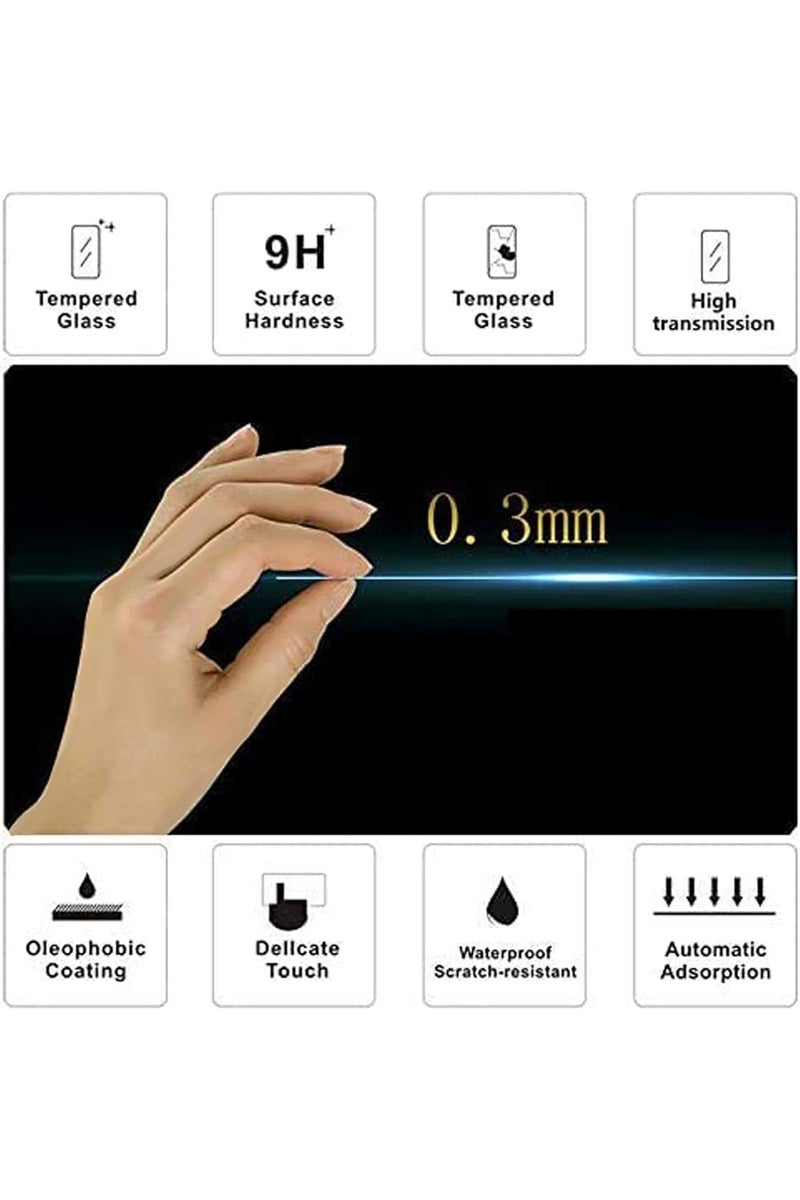 general Screen protector film for Panasonic LUMIX GH6 4K digital camera, 0.3mm 9H hardness tempered glass film 【3 packs】 - Image 4