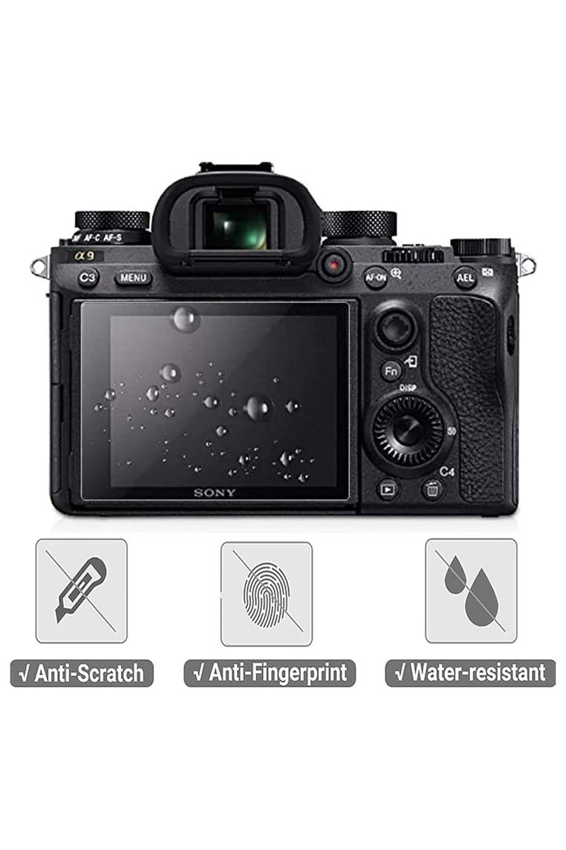 general Screen protector film for Panasonic LUMIX GH6 4K digital camera, 0.3mm 9H hardness tempered glass film 【3 packs】 - Image 5