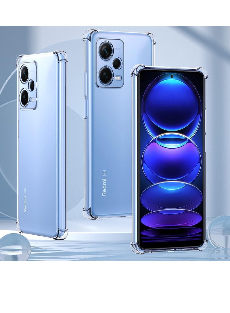 Xiaomi Redmi Note 12 Pro Plus+ Anti Shock Transperent Case - Image 3