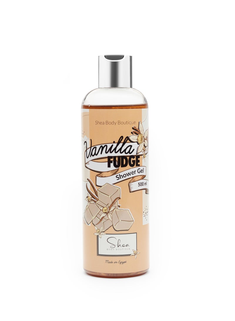 Shea Body Boutique  Vanilla Fudge showergel 500 ml - Image 1