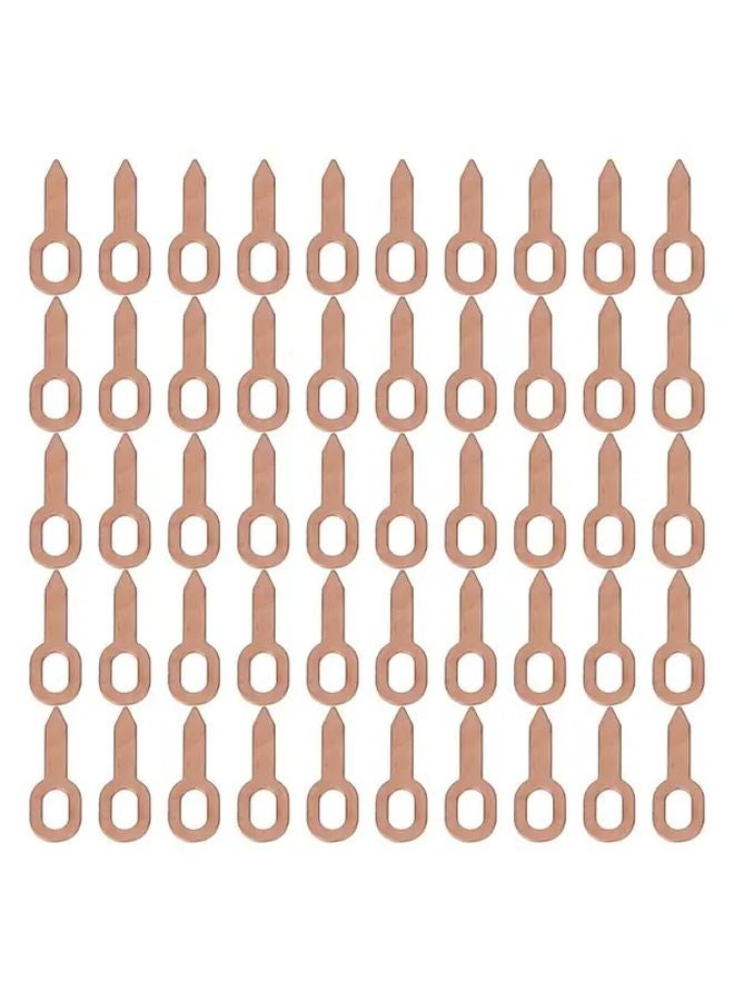 100 قطعة حلقات سحب التعشيق لإصلاح هيكل السيارة، حلقات سحب مجوفة، أدوات غسالات اللحام النقطي - Image 2