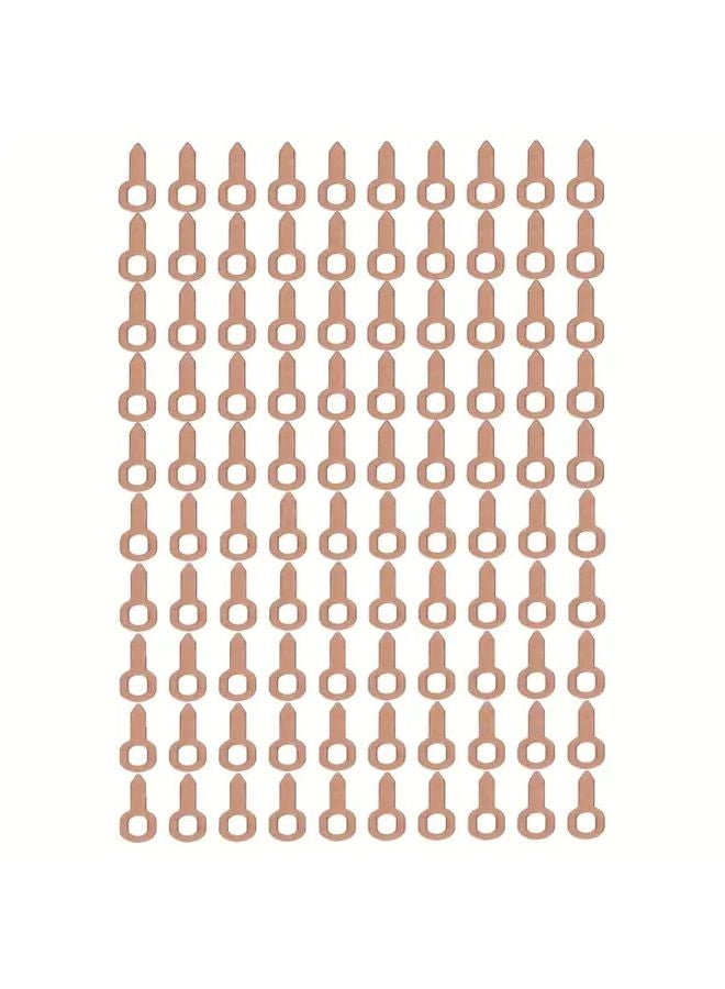 100 قطعة حلقات سحب التعشيق لإصلاح هيكل السيارة، حلقات سحب مجوفة، أدوات غسالات اللحام النقطي - Image 1