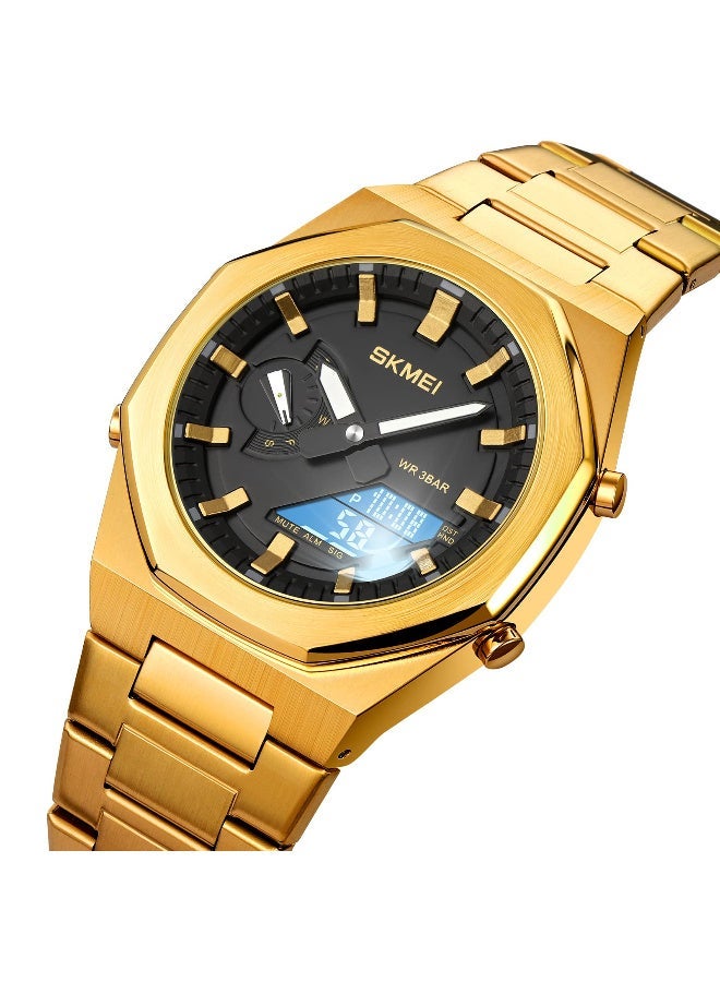 SKMEI Men Watch Dual-Display Electronic Watch with Luminous 30m Waterproof Watch Fashion multifunctional Sports Watch for Men- 1816 - Image 2
