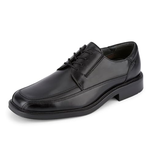 Dockers Men’s Perspective Leather Oxford Dress Shoe,Black,10.5 W US - Image 1