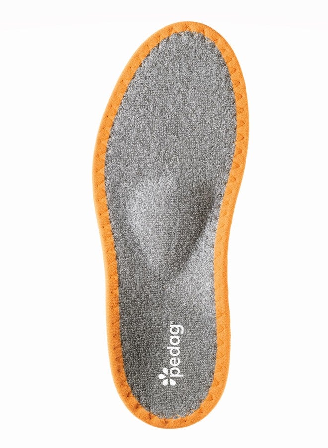 pedag Sneaker Magic Step Athletic Shoe Insoles, Handmade in Germany, Supporting The Ball, Arch and Heel of The Foot, Memory Foam Bed and Terrycloth Top, W7 / EU 37 - Image 4