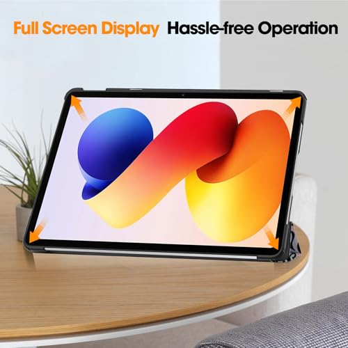 ProElite Case Cover for Xiaomi Redmi Pad 2 Pro 12.1 inch Case, Slim Trifold Flip case Cover for Xiaomi Redmi Pad 2 Pro 12.1 inch Tablet [Auto Sleep Wake Feature], Hippy - Image 4