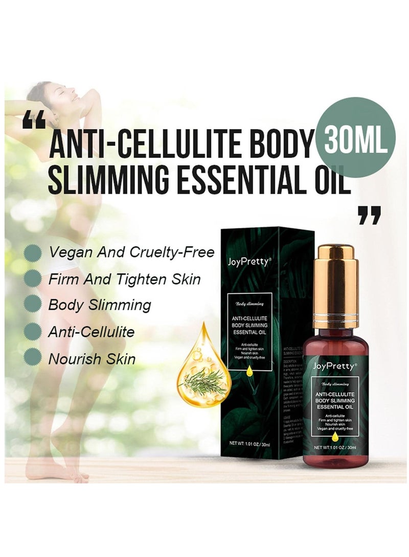 JoyPretty Anti Cellulite Body Slimming Essential Oil Anti Cellulite Firm and Tighten Skin Nourish Skin Body Slim Oil with Natural Ingredients 30ml - Image 2