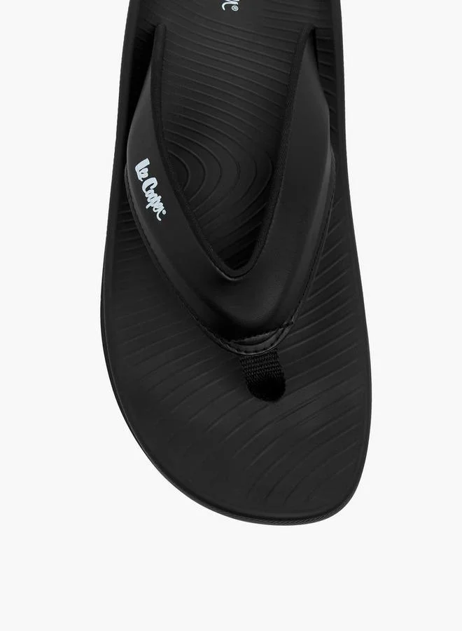 Lee Cooper BLACK Men Slip-On Thong Slippers for Men | Best Price UAE
